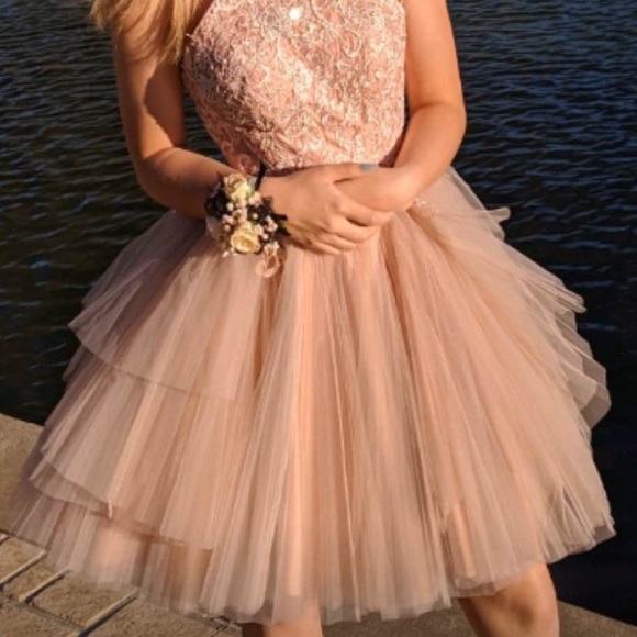 name brand Ashley Lauren dress worn once - Picture 2 of 5